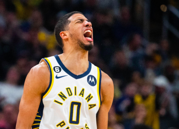  步行者哈利伯顿崭露头角，助攻数领跑全联盟  